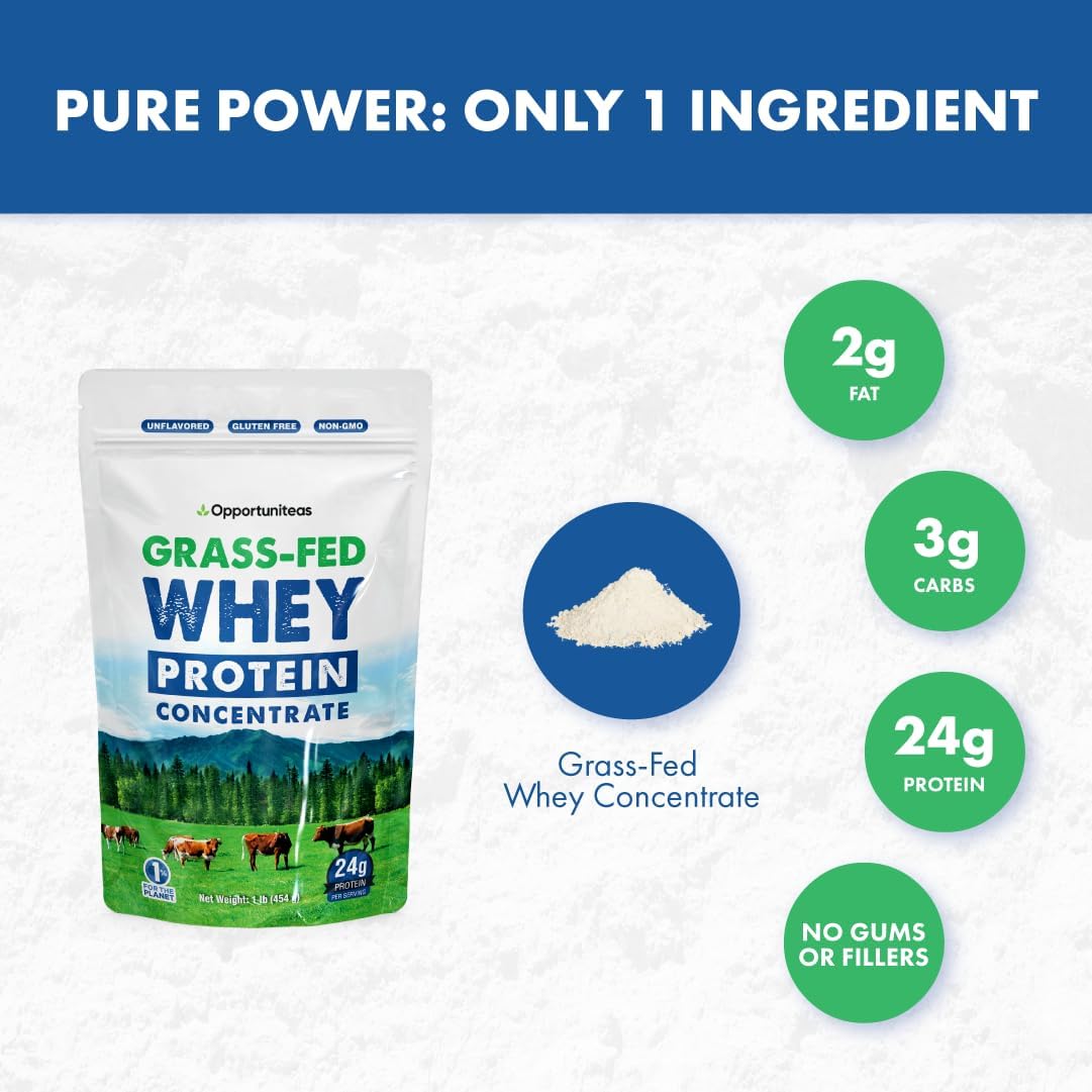 Grass Fed Whey Protein Powder Concentrate