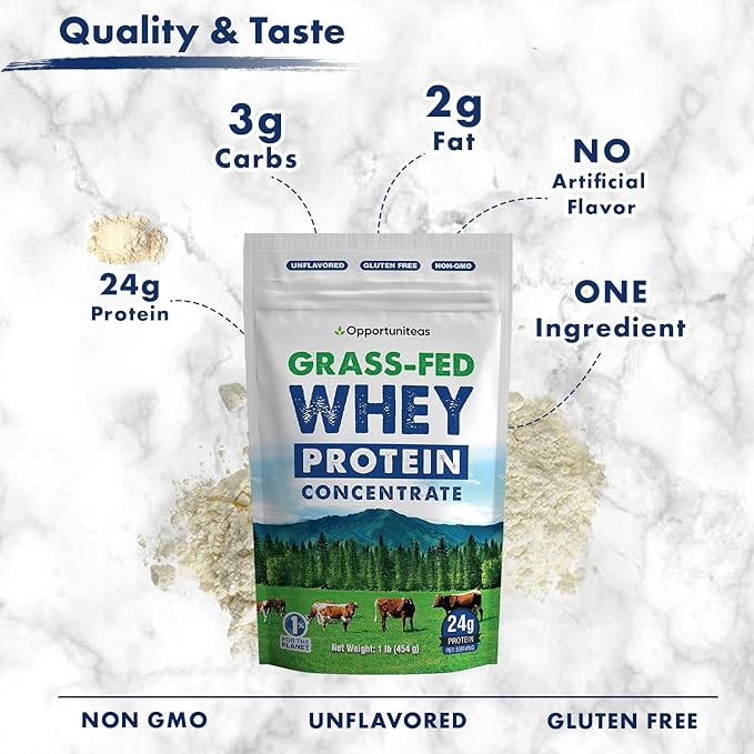 Grass Fed Whey Protein Powder Concentrate