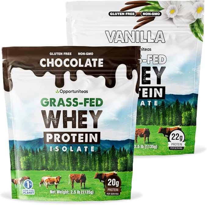 Opportuniteas Grass Fed Whey Protein Isolate