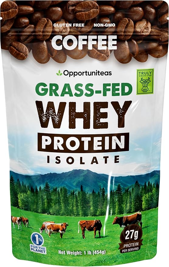 Opportuniteas Grass Fed Whey Protein Isolate