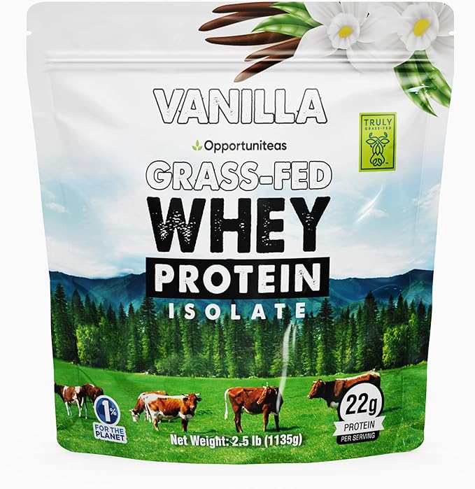 Opportuniteas Grass Fed Whey Protein Isolate