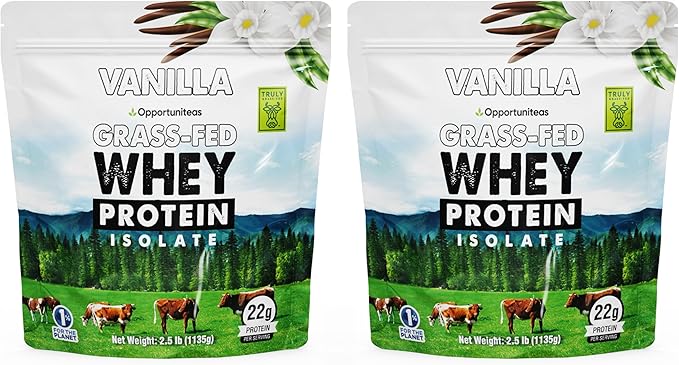 Opportuniteas Grass Fed Whey Protein Isolate