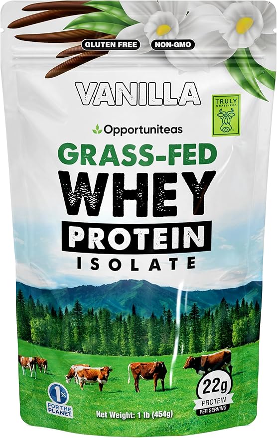Opportuniteas Grass Fed Whey Protein Isolate