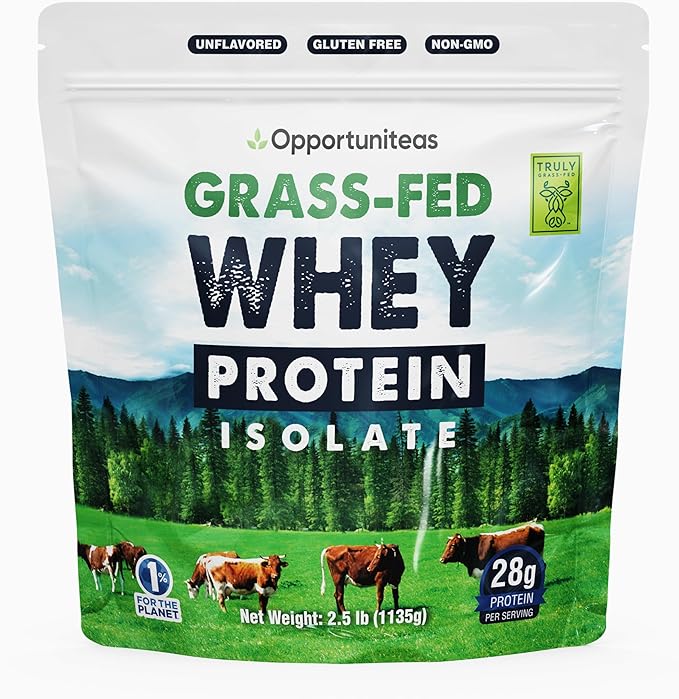 Opportuniteas Grass Fed Whey Protein Isolate