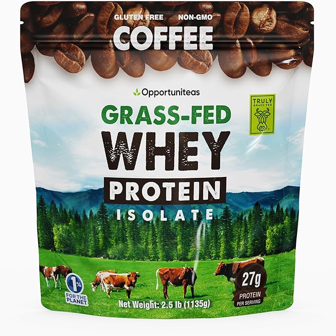 Opportuniteas Grass Fed Whey Protein Isolate