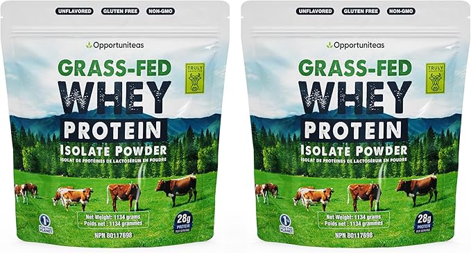 Opportuniteas Grass Fed Whey Protein Isolate