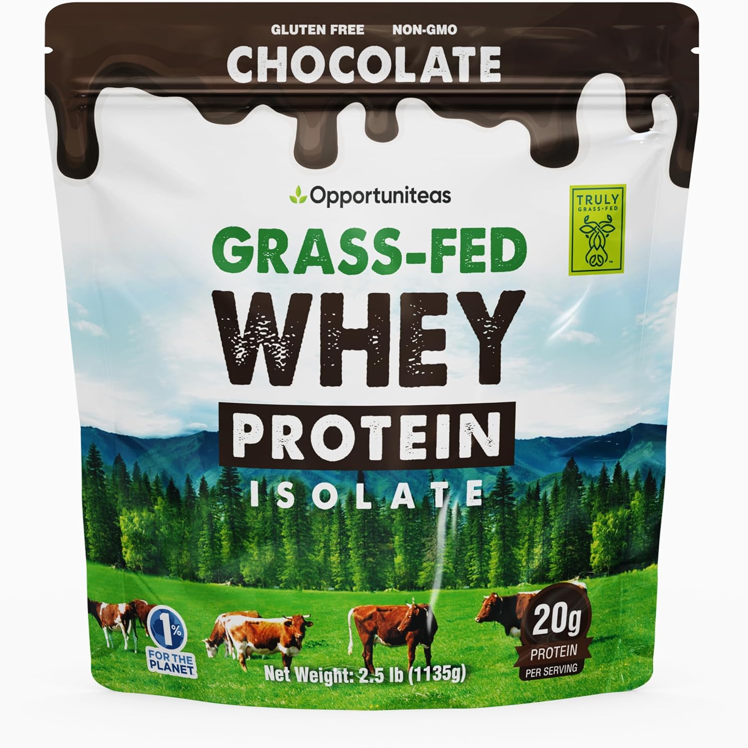 Opportuniteas Grass Fed Whey Protein Isolate