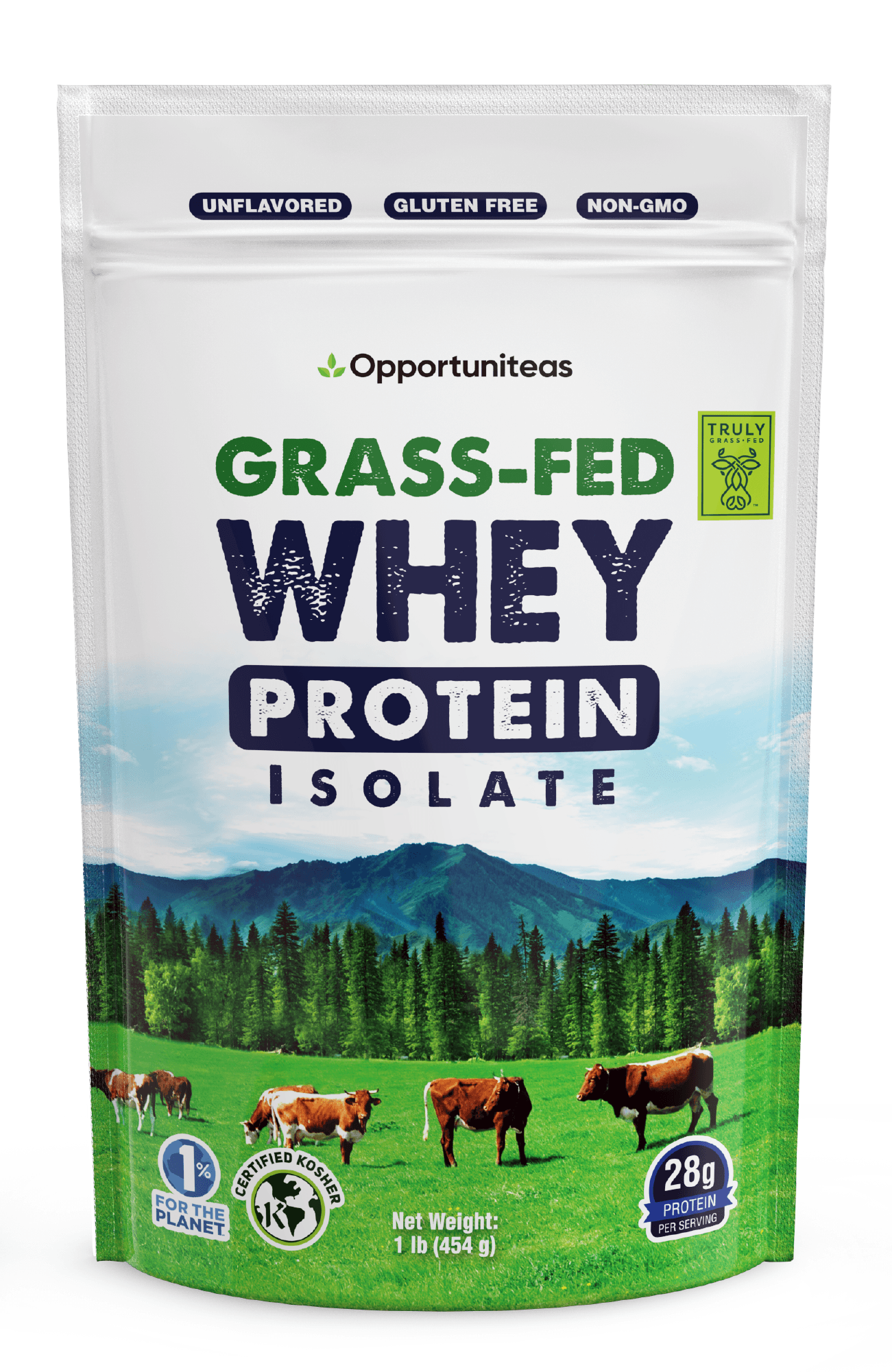 Opportuniteas Grass Fed Whey Protein Isolate