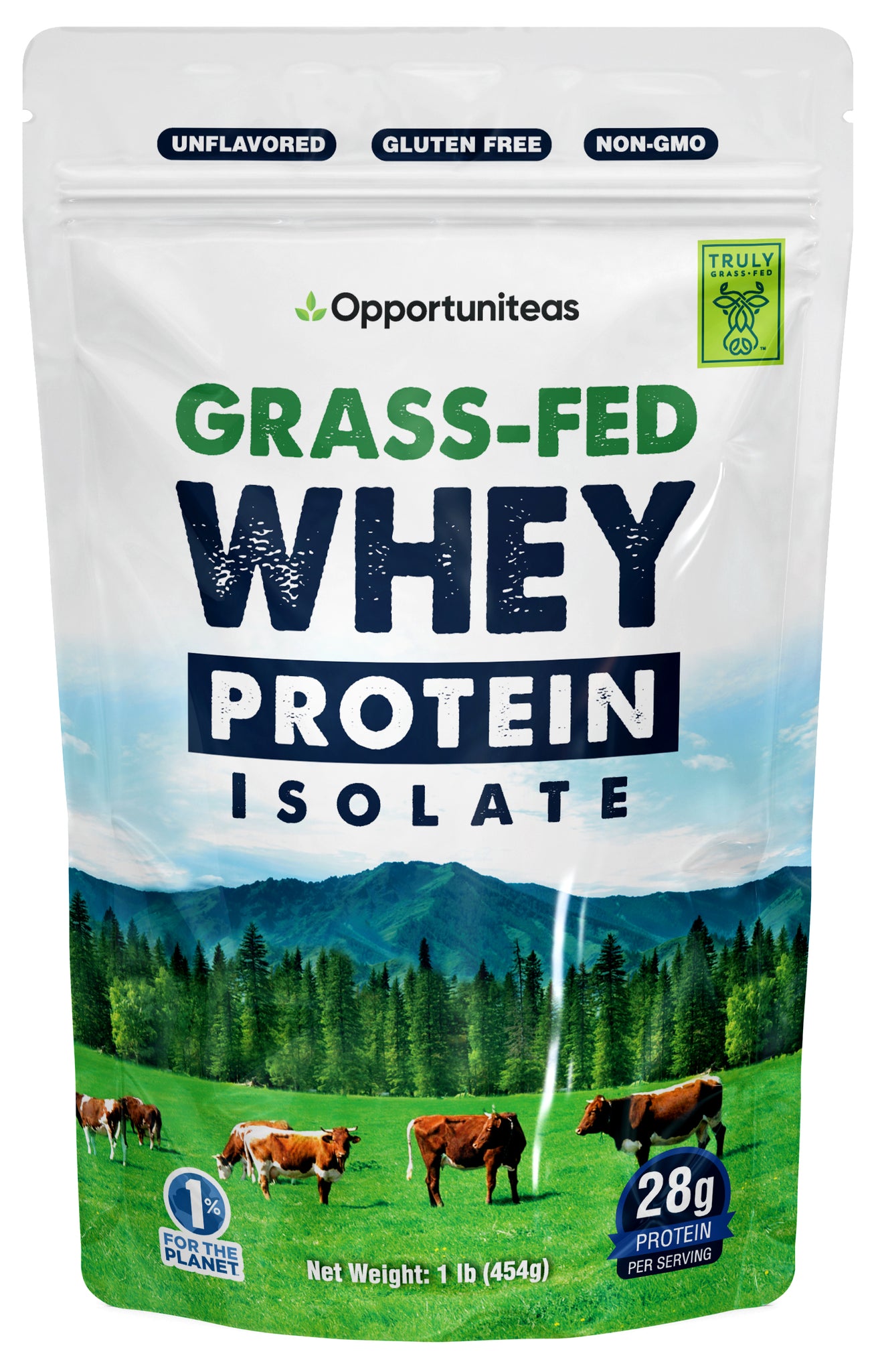 Unflavored Whey Protein Powder Isolate