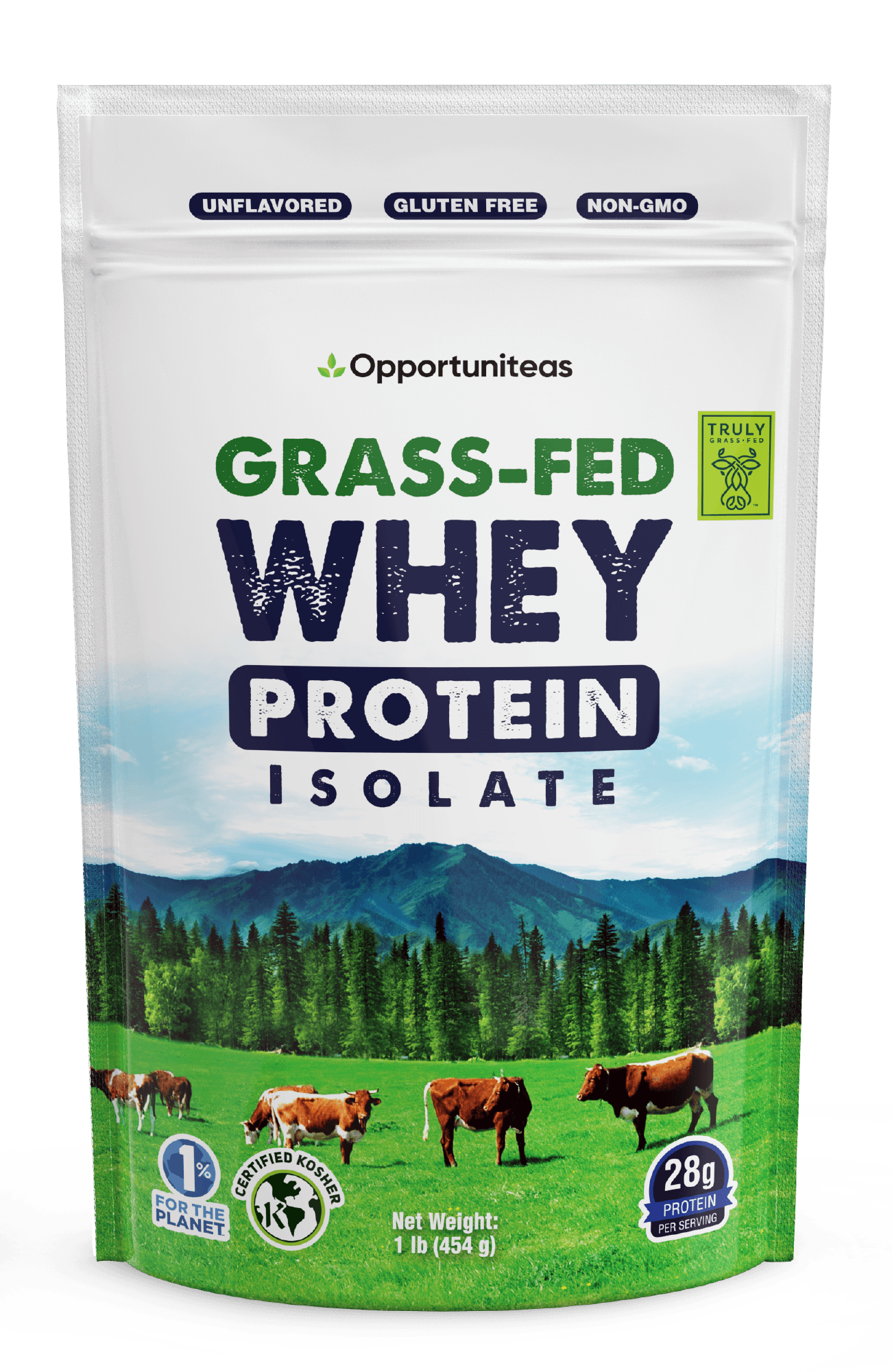 Opportuniteas Grass Fed Whey Protein Isolate