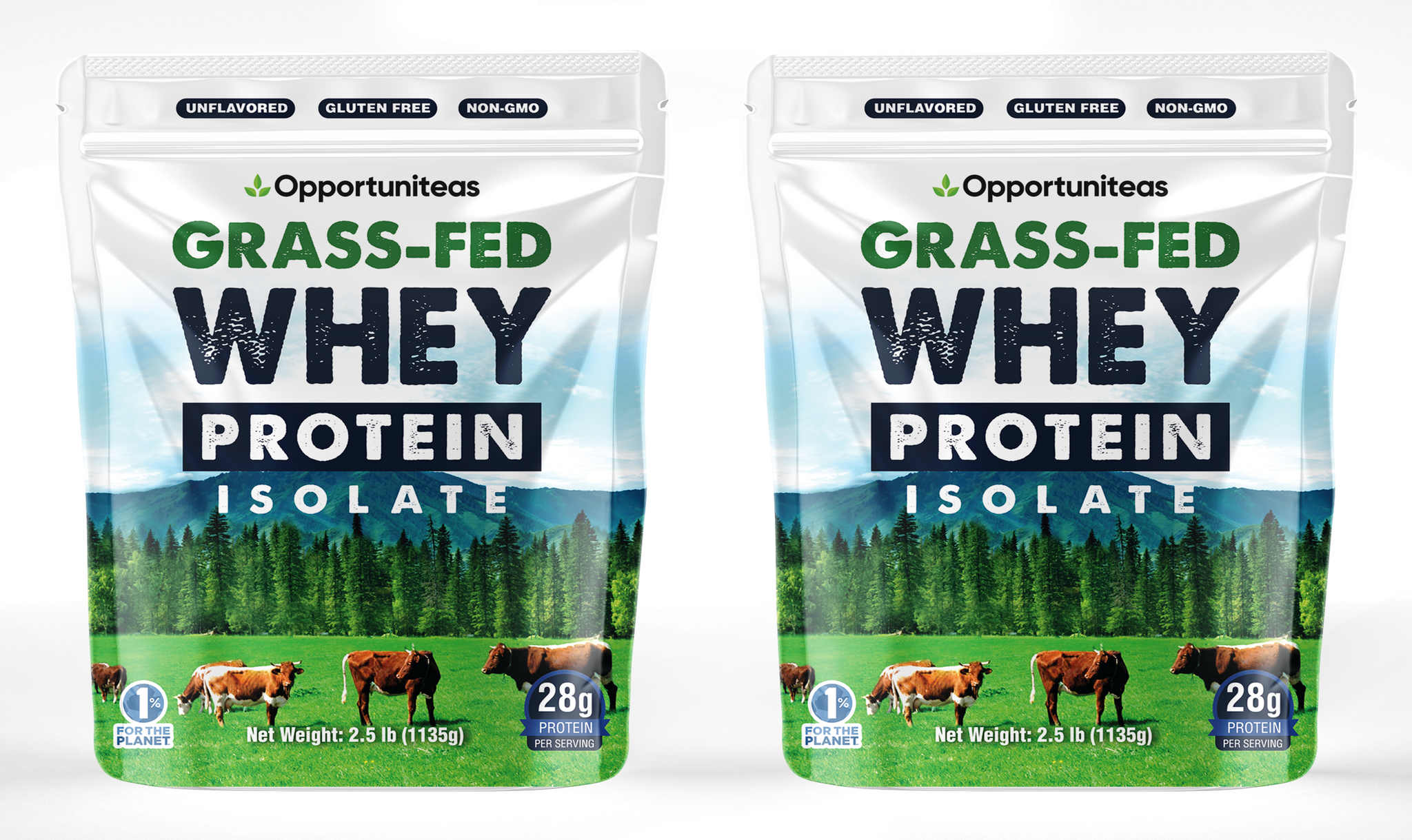 Unflavored Whey Protein Powder Isolate