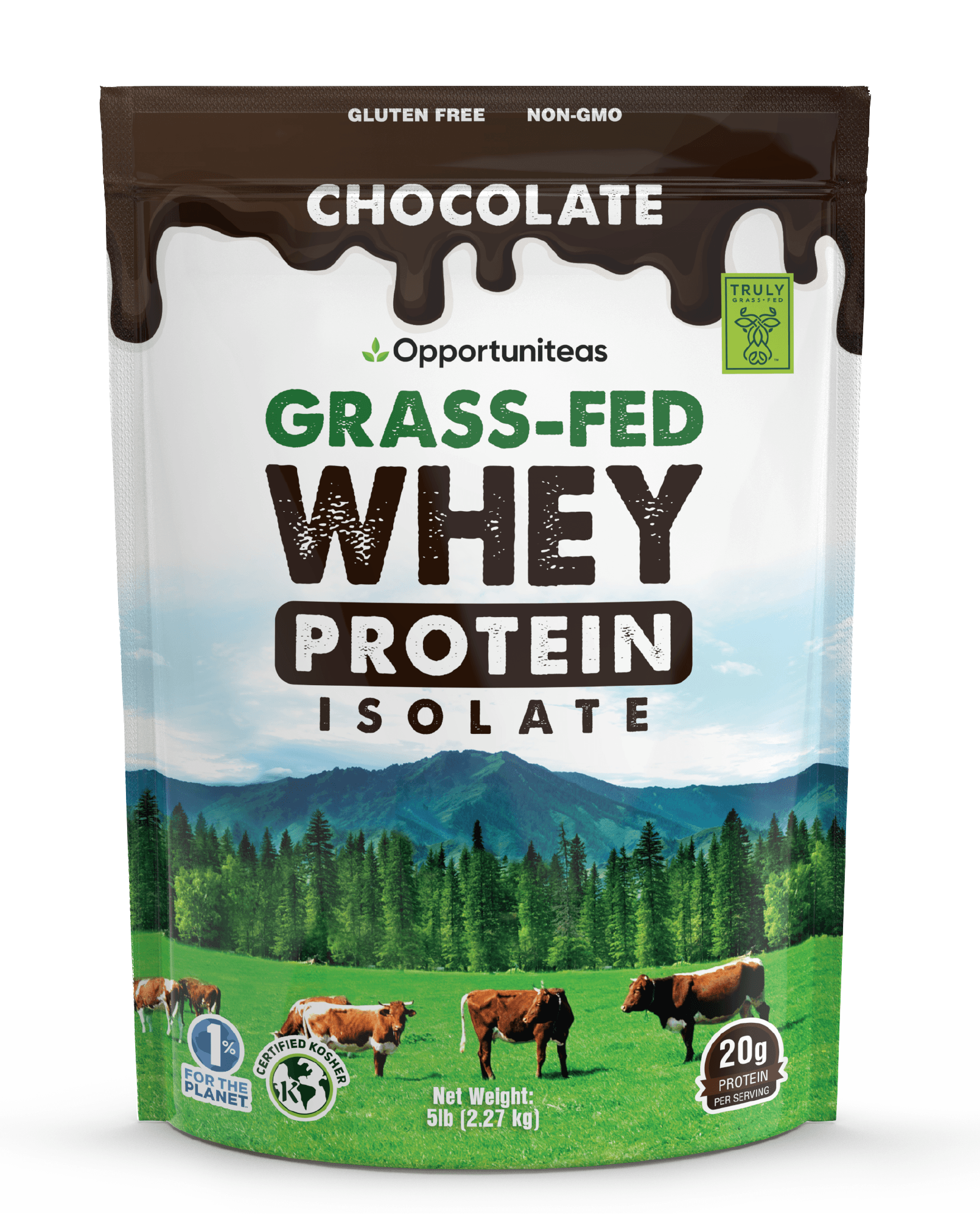 Opportuniteas Grass Fed Whey Protein Isolate