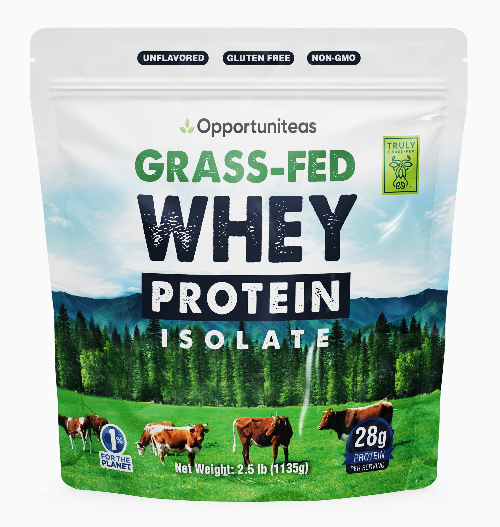 Unflavored Whey Protein Powder Isolate