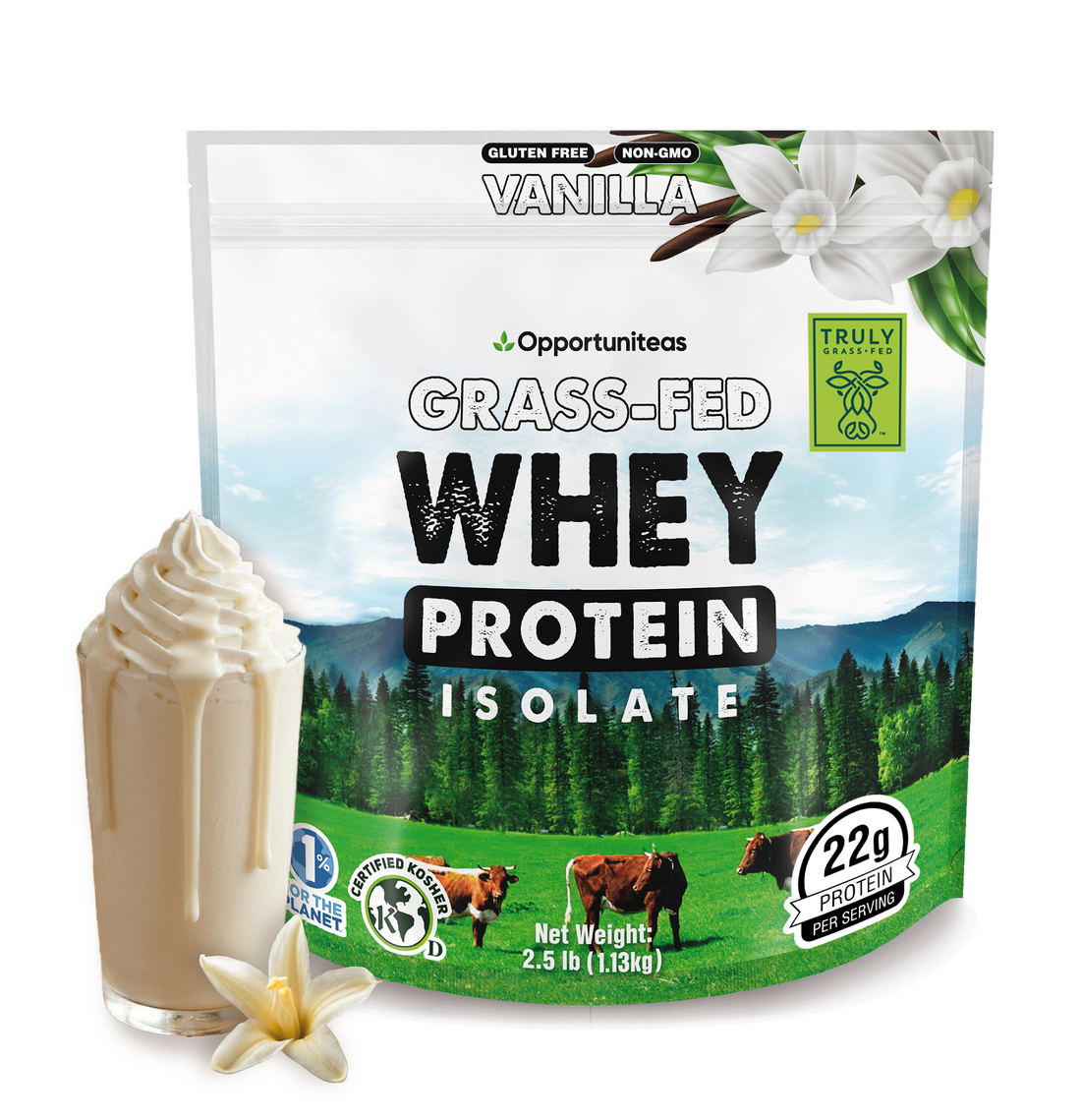 Grass Fed Whey Protein Isolate