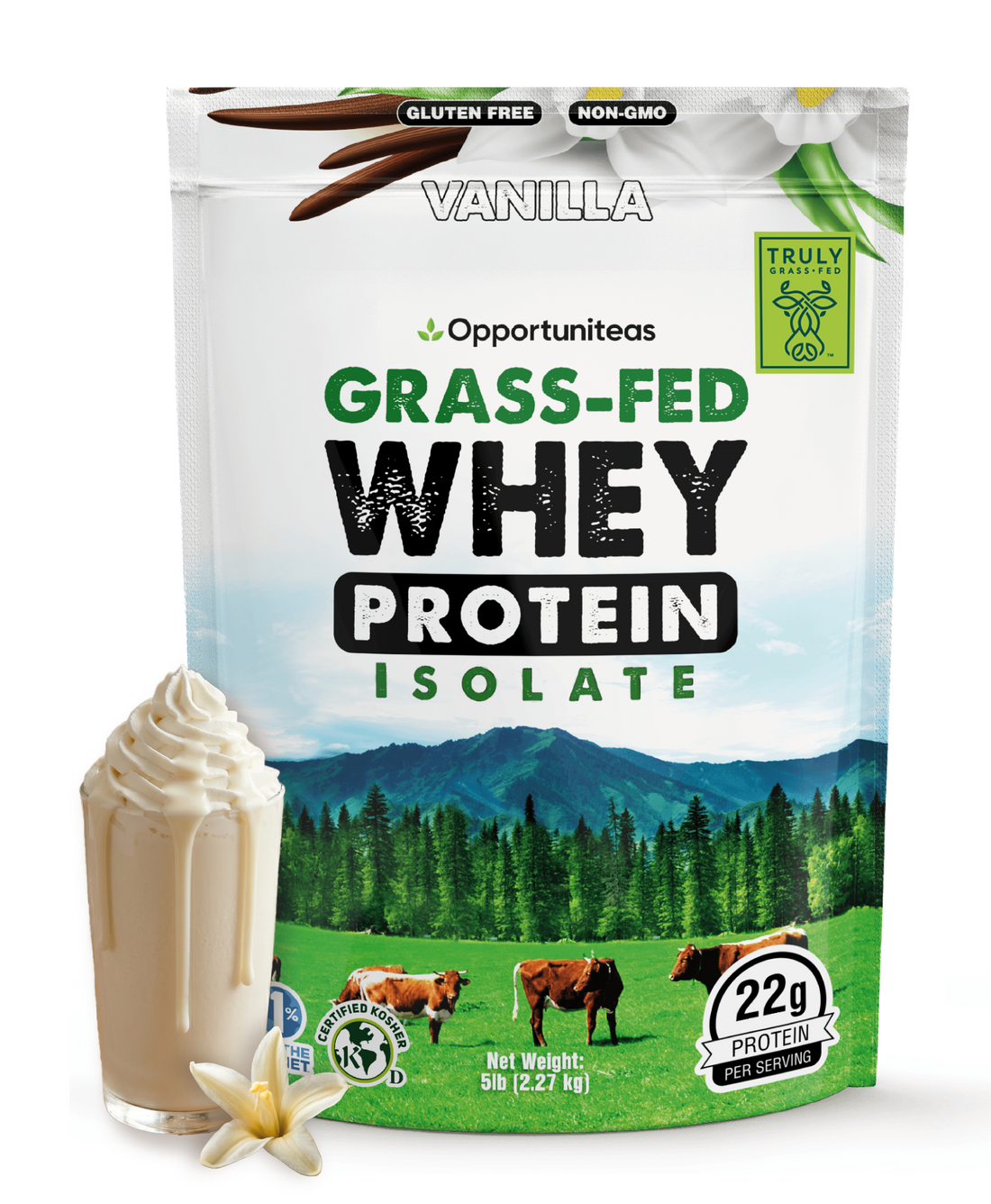 Grass Fed Whey Protein Isolate