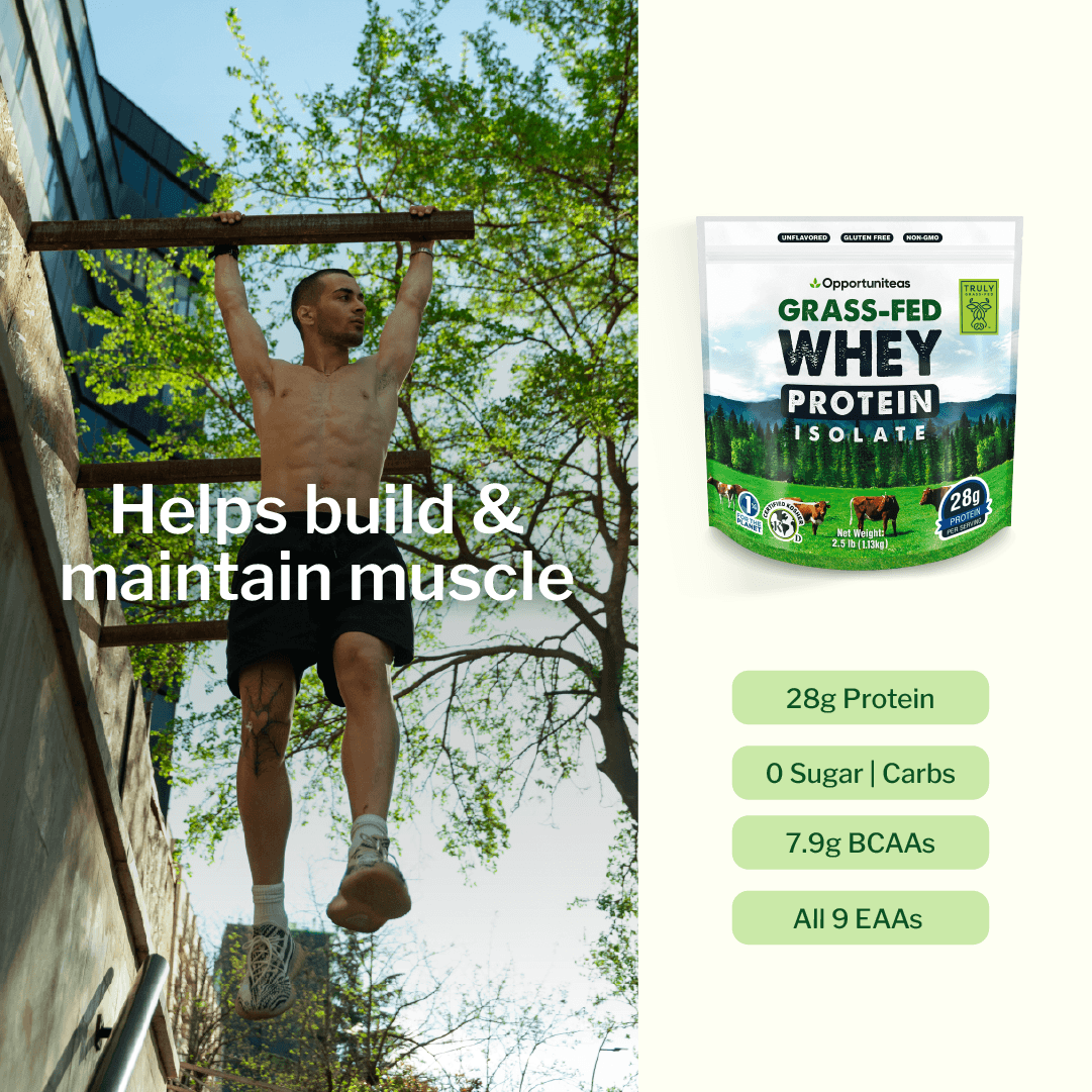 Grass Fed Whey Protein Isolate