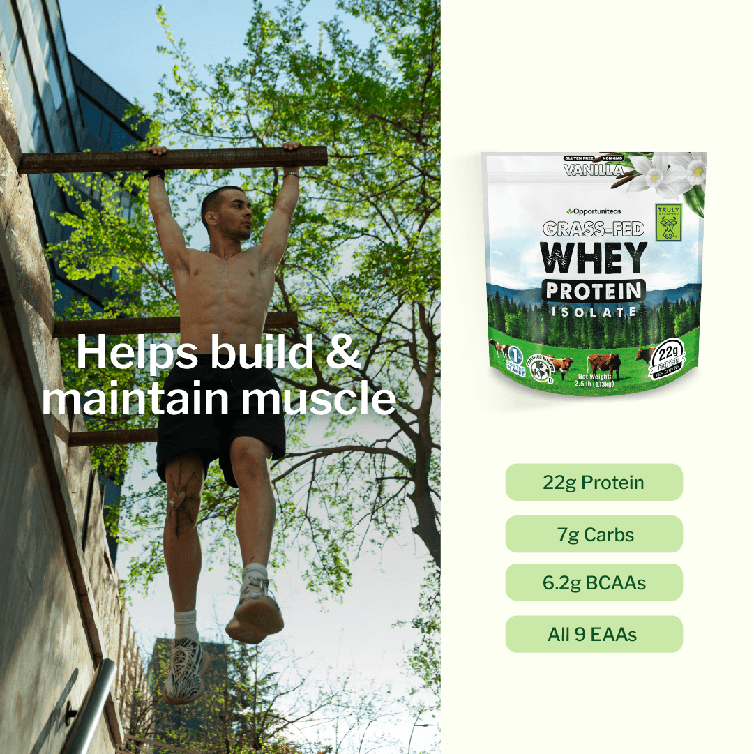 Grass Fed Whey Protein Isolate