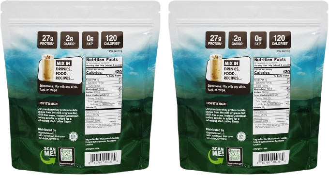 Opportuniteas Grass Fed Whey Protein Isolate