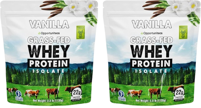 Opportuniteas Grass Fed Whey Protein Isolate