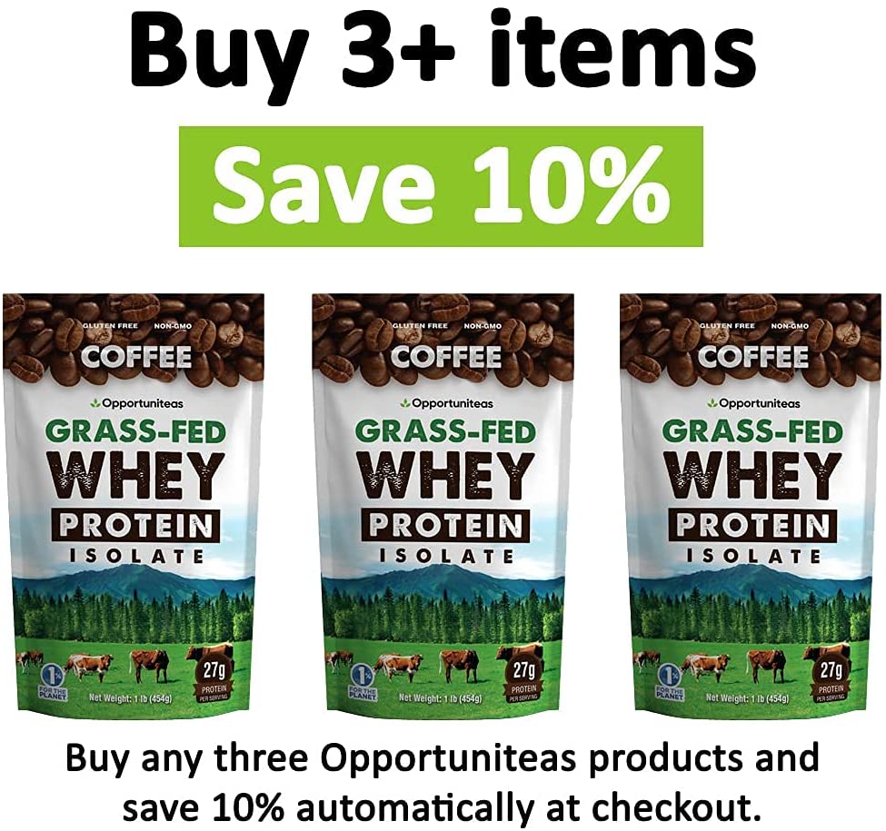 Coffee Whey Protein Isolate Powder - 5 Pound